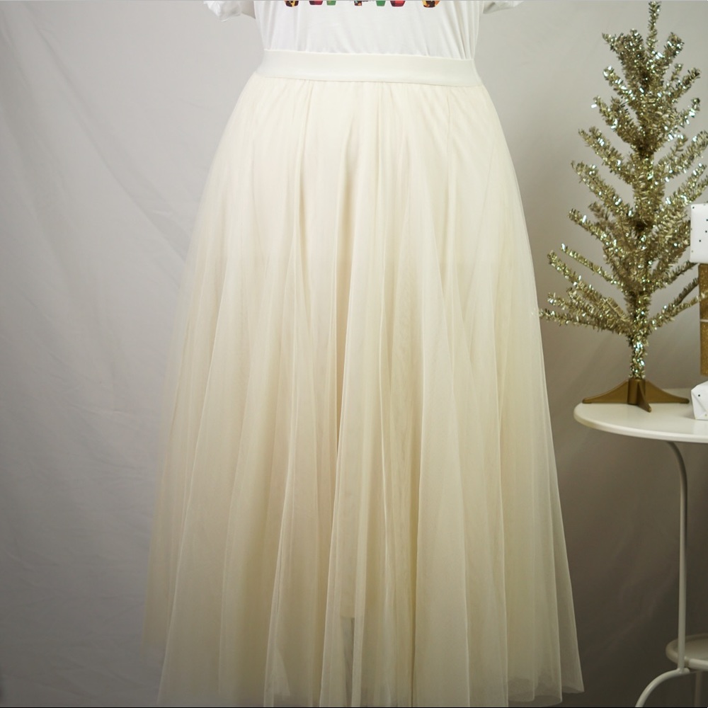 NEW!! Tulle Midi Skirt